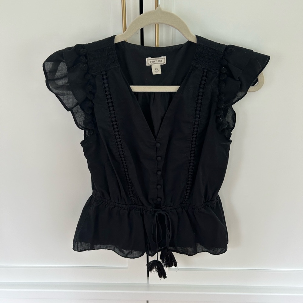 Point Sur Black Spring Top